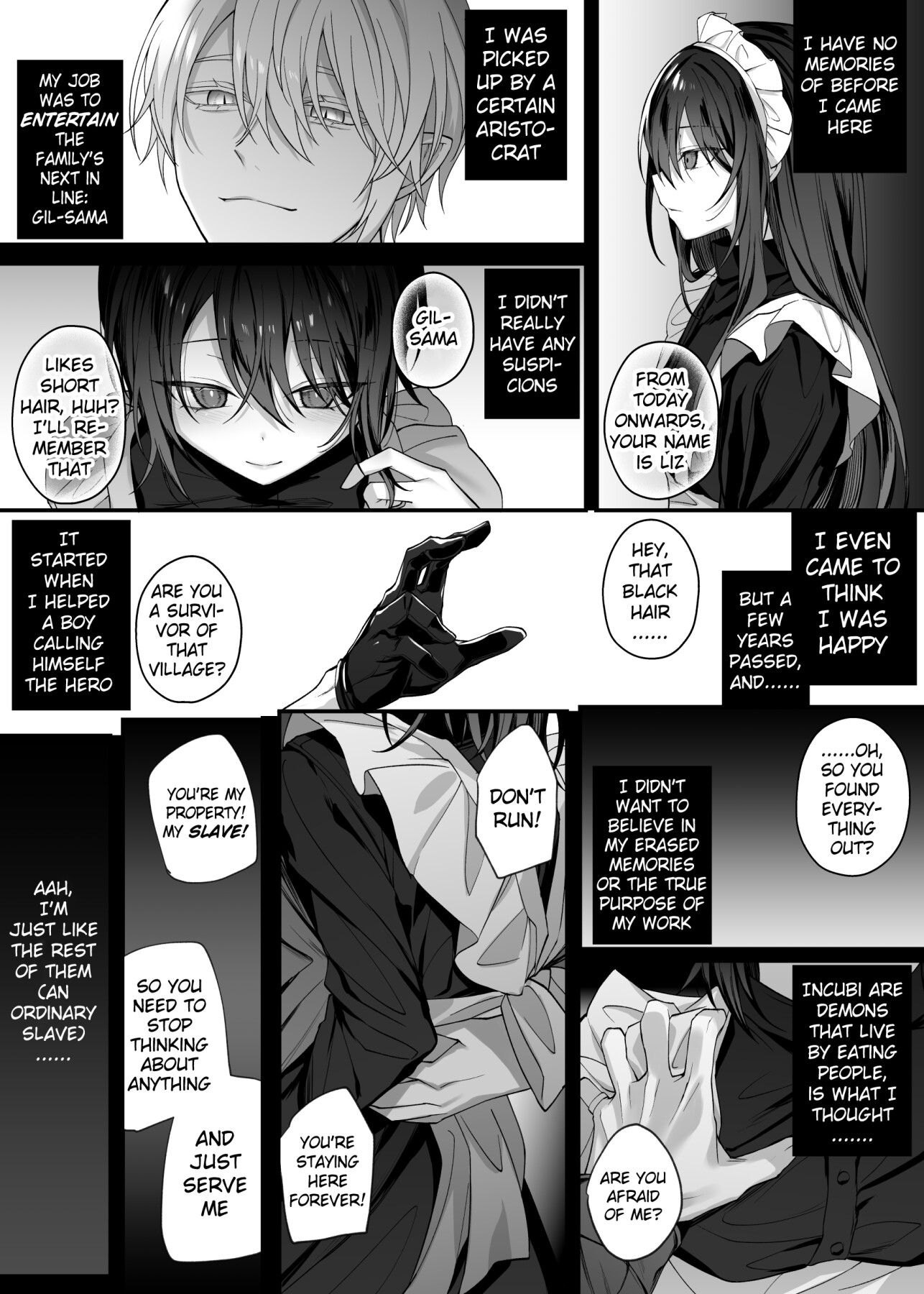 Hentai Manga Comic-The Hero's Party's Holy Woman was an Incubus's Slave.-Read-9